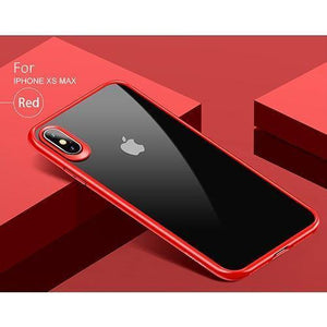 Newest USAMS Mobile Phone Case For iPhone XR XS XS MAX Case Cover Full Protective TPU PC Transparent Back Shell for iPhone Apple - Planet Gates
