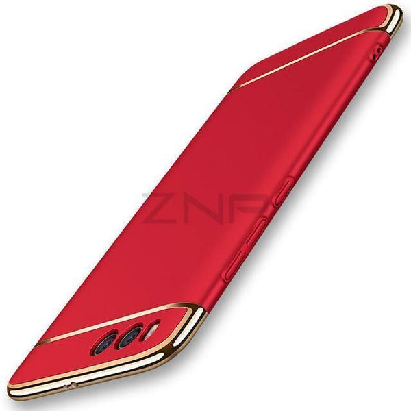 Planet Gates Red / For Mi 6 ZNP Luxury Electroplate Shockproof Case For Xiaomi Mi 6 5 5S Plus Hard Back Cover Cases For Xiaomi Mi 6 5 5X 5C Phone Case shell