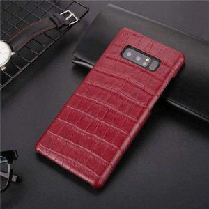 Planet Gates red / For note 8 Back cover leather For samsung galaxy note 8 case phone note8 note 9 cases and covers shell