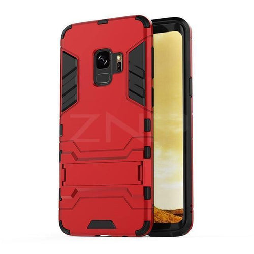 Planet Gates Red / For Note 9 ZNP Luxury Shockproof Phone Case For Samsung Galaxy S9 S8 Plus S7 Armor Protective Cover Case For Samsung S7 Edge Note 8 9 Shell