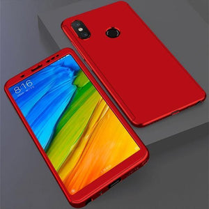 Planet Gates Red / For Redmi 4X ZNP Luxury Full Cover Case For Xiaomi Redmi Note 5 6 Pro Redmi Note 7 5A Case With Glass For Redmi 4X 6A 6 Pro 5 Plus Phone Case