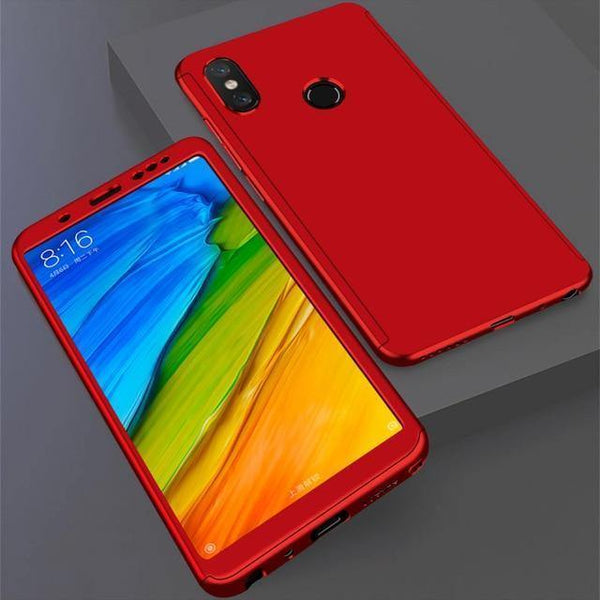 Planet Gates Red / For Redmi 4X ZNP Luxury Full Cover Case For Xiaomi Redmi Note 5 6 Pro Redmi Note 7 5A Case With Glass For Redmi 4X 6A 6 Pro 5 Plus Phone Case