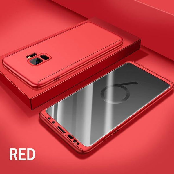 Planet Gates Red / For S7 ZNP Luxury 360 Full Protection Cover Cases For Samsung Galaxy S9 S8 Plus Note 9 8 S7 Edge Phone Case For Samsung S7 S8 S9 Case