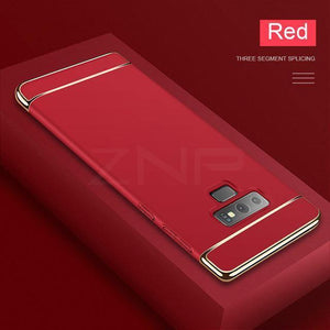 Planet Gates Red / For S7 ZNP Luxury Ultra Thin Full Cover Phone Case for Samsung Galaxy S8 S9 Plus S7 Edge Hard PC Plating Case For Samsung Note 8 9 Case