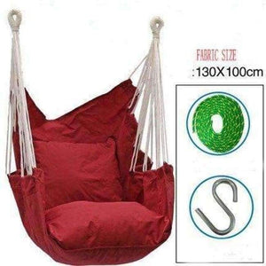 Planet Gates Red Good selling outdoor hammock  Kids children Adult swing Chair indoor swinging single chair furniture