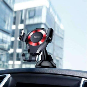 Planet Gates Red Gravity Car Holder Dashboard Sucker Car Phone Holder Stand Suction Mobile Phone Holder in car For iPhone X 8 7 Samsung S9