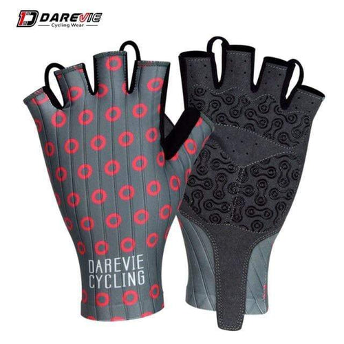 Planet Gates Red grey / S Cycling Gloves Pro Light Soft Breathable Cool Dry Half Finger Cycling Glove Anti Slip Shockproof Bike Gloves MTB Road
