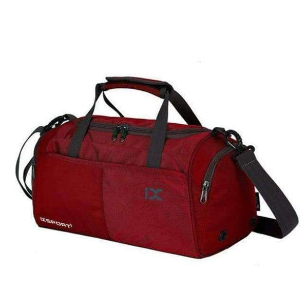 Planet Gates red Gym Bags Fitness Travel Outdoor Sports Bag Handbags Shoulder Dry Wet shoes For Women Men Sac De Sport Duffel  XA77WA