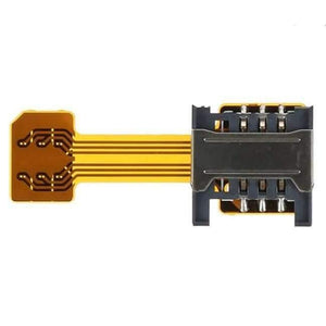 Planet Gates Red Hybrid Sim Slot Dual SIM Card Adapter Micro SD Extender Nano Cato  Android Phone For Xiaomi