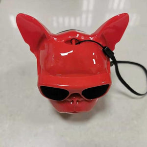 Planet Gates red Iron Man Wireless Bluetooth Speaker, Bass Portable Outdoor Speaker, Support TF Card Use, Compatible With FM