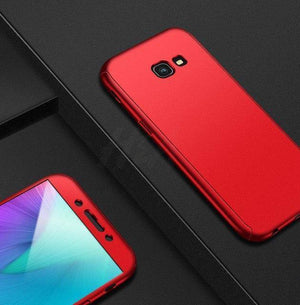 Planet Gates Red / J7 2016 H&A 360 Degree Full Cover Phone Case For Samsung Galaxy A3 A5 A7 2017 J5 J7 2016 Screen Protector Film Phone Cover A5 A7 Glass