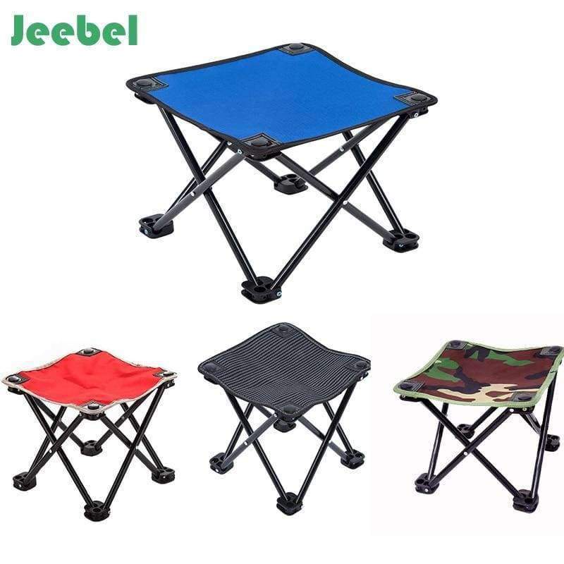 Planet Gates red Jeebel Outdoor Furniture Aluminum alloy Folding Chair Fishing Picnic Garden Chair Oxford cloth Seat Outdoor waterproof Stool