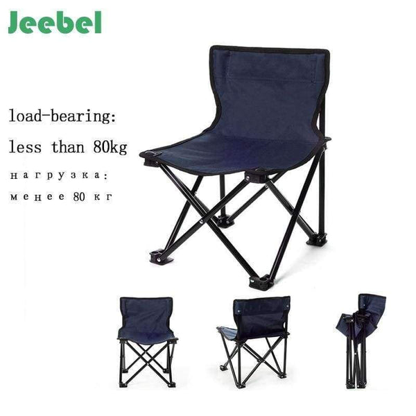 Jeebel Outdoor Leisure Folding Chairs Camping Portable Chair Fishing Chair Picnic Barbecue Sketch Chair