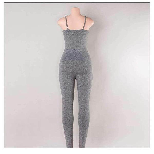 Planet Gates Red Jumpsuit / L / United States New Arrival Regular Casual Fashion V-Neck Sexy Rompers Womens Jumpsuit for Women 6 Colors Jumpsuit