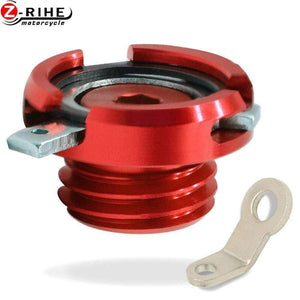KAWASAKI Z900 2017 Z1000+SX 2010 2011 2012 2013 Motorcycle Parts M20*2.5 red Engine Oil Filler Cap CNC Filler Cover Screw