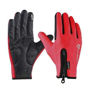 Planet Gates Red / L Anti-slip Snowboard Ski Gloves Thermal Waterproof Touch Sreen Skiing Gloves Snow Winter Bike Cycling Bicycle Gloves Men