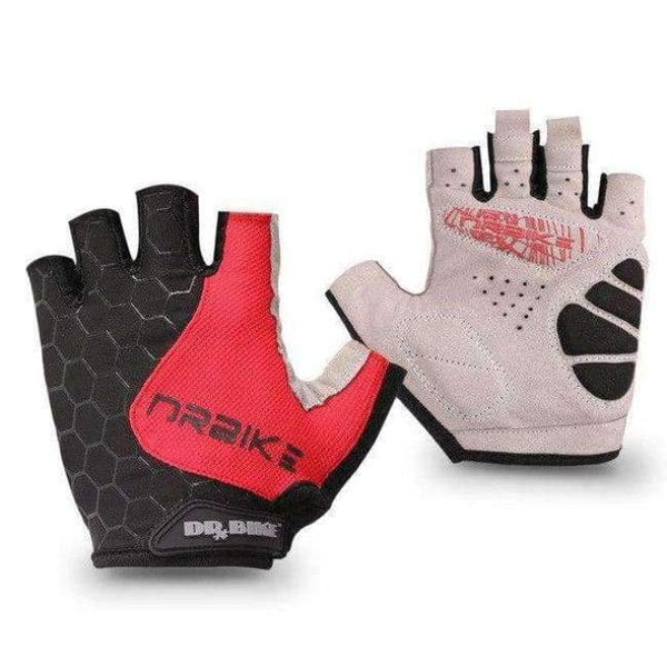 Planet Gates Red / L / China Cycling Gloves Half Finger Sport Shockproof Accessories for Summer Mountain Bike Riding Men and Women