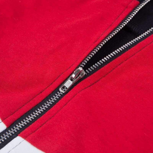 Planet Gates Red / L Sexy Two Piece Set Long Sleeve Crop Top And Mini Skirt Set 2 Piece Set Women 2018 Autumn Winter 2 Piece Outfits