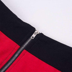 Planet Gates Red / L Sexy Two Piece Set Long Sleeve Crop Top And Mini Skirt Set 2 Piece Set Women 2018 Autumn Winter 2 Piece Outfits