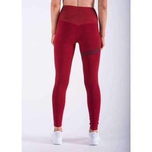 Planet Gates Red / L Sport Leggings Yoga Pants High Waist Elastic Running Fitness Slim Sport Pants Gym Leggings for Women Trousers Dropship