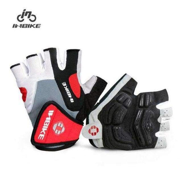 Planet Gates RED / L Summer Cycling Gloves Racing Men Half Finger Gel Padded Breather Sport Gloves Cycling MTB Bike Gloves Bycicle accessories