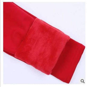 Planet Gates Red / L Velvet Thickening Winter Autumn Maternity Leggings Pants For Pregnant Women Warm High Waist Pregnancy care belly Trousers