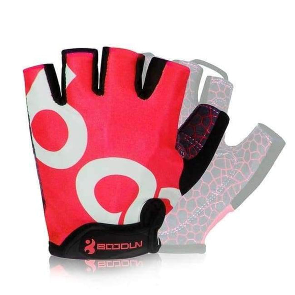 Planet Gates Red / L Weightlifting Gloves Body Building Half Finger Fitness Gloves An-slip Sports Training Gloves