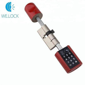 Planet Gates Red L6PCB Smart Locks Home Security Digital Keypad Hardware Lock Keyless EURO Lock Core Cylinder Bluetooth Electronic Door lock