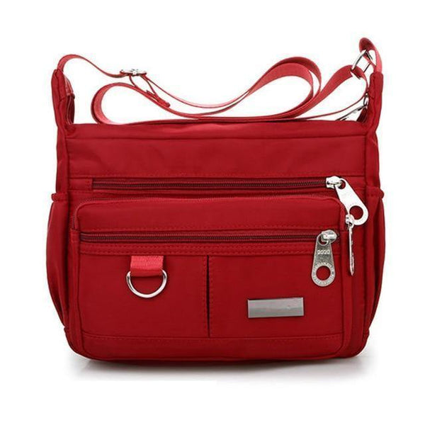 Planet Gates Red Ladies Fashion Shoulder Bags for Women Designer Waterproof Nylon Handbag Zipper Purses Messenger Crossbody Bag sac a main