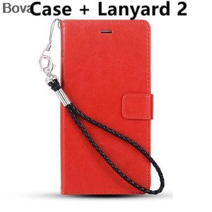 Planet Gates Red Lanyard 2 Huawei honor 5X card holder cover case for Huawei Honor 5X leather phone case ultra thin wallet flip cover