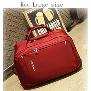 Planet Gates Red Large Luggage Bag Thick Style Rolling Suitcase Trolley Luggage Women&Men Travel Bags Suitcase With Wheels