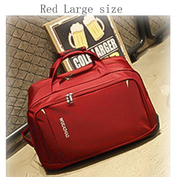 Planet Gates Red Large Luggage Bag Thick Style Rolling Suitcase Trolley Luggage Women&Men Travel Bags Suitcase With Wheels