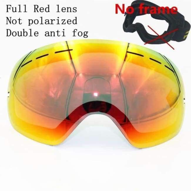 Planet Gates Ski goggles layers lens Adult  anti-fog UV400 ski glasses skiing snowboard men women snow goggles 025 4 colors