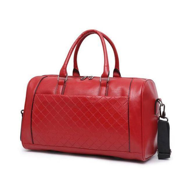 Planet Gates Red M Bag Male Big Crossbody Bags For Duffle Unisex Handbags Travel Shoulder Bag Woven Luggage Bags Women XA217WC