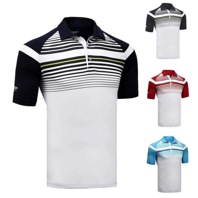 Planet Gates Red / M Golf Shirt Men Sports POLO Shirt Turn-down Collar Jersey Anti Sweat Comfortable Good Elastic Summer Shirt