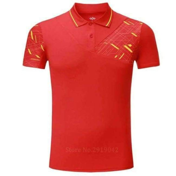 Planet Gates red / M Golf shirts mens golf polo shirt sport golf wear men ropa de golf para hombre sportwear Polo Shirt Tennis T Shirt Clothing