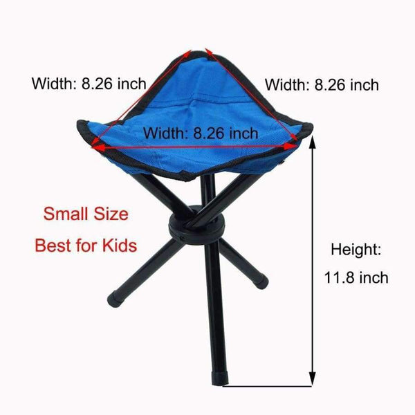Planet Gates RED M Jeebel Portable Folding Chair Camping Foldable Stool Tripod Seat For Fishing Picnic Beach Seat Ultralight Outdoor Camp