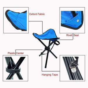 Planet Gates RED M Jeebel Portable Folding Chair Camping Foldable Stool Tripod Seat For Fishing Picnic Beach Seat Ultralight Outdoor Camp