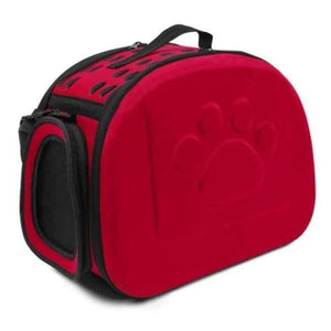 Planet Gates red M / M Pet Dog Cat Carrier Breathable Outdoor Shoulder Bags Travel Bag Folding Carrier Cage Collapsible Crate Tote Handbag