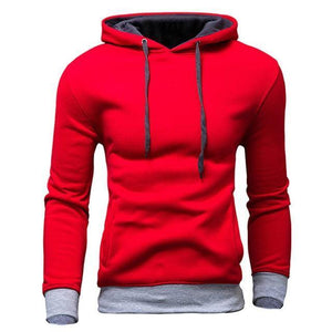 Planet Gates Red / M Men's Sweatshirt  New design Fashion Solid Hooded Casual Autumn Hoodies 4 Colors Male High Quality Pullover