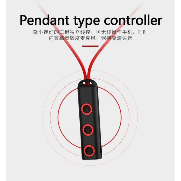 Planet Gates Red Magnetic Bluetooth Headset  Earphone Sport Running Headphone Bluetooth Earpiece With Mic Stereo Earbuds For all phone