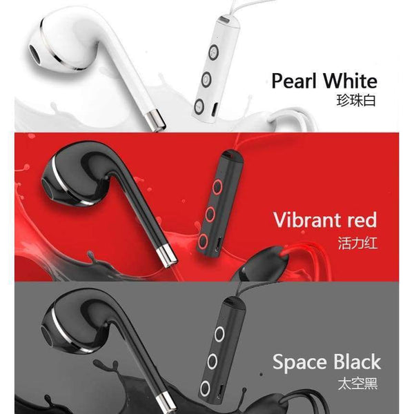 Planet Gates Red Magnetic Bluetooth Headset  Earphone Sport Running Headphone Bluetooth Earpiece With Mic Stereo Earbuds For all phone