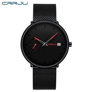 Planet Gates red Mens Watches Top Brand Luxury Waterproof Sport Watch Men Ultra Thin Dial Quartz Watch Casual Relogio Masculino