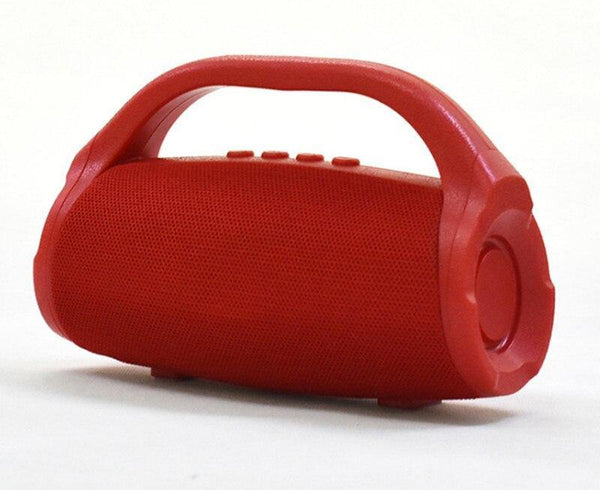 Planet Gates Red Mini Bluetooth Speaker Portable Wireless Speaker Sound System 3D Stereo Music Surround Support Bluetooth,TF FM