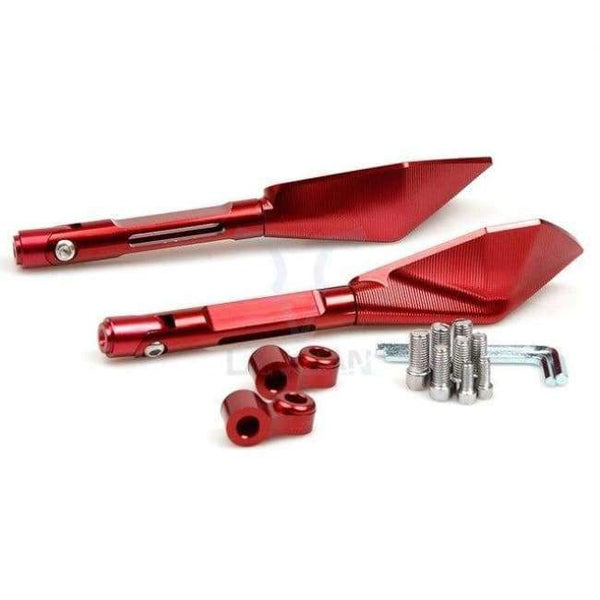 Огледало за обратно виждане за Planet Gates Red Motor, части за скутер, огледала за обратно виждане за мотоциклет, скутер, Yamaha YZF R1 R6 Tmax 530 2010 2011 2012 2013 2014