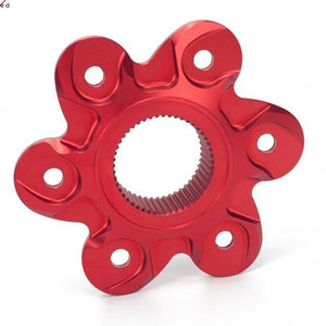 Planet Gates Red Motorcycle Accessories Parts For Ducati Multistrada 1200/S Granturismo Pikes Peak CNC Billet Rear Sprocket Drive Flange Cover