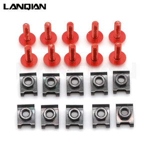 Motorcycle Fairing Screws Fastener Clips Body Spring Nut Bolts Kit For Honda CBR650R XL1000 VARADERO XL1000V VARADERO Parts