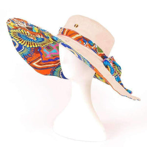 Planet Gates Red Ms Elastic Waist Chains Bienvenu Womens Large Brim Floppy Foldable Roll up UPF 50+ Beach Sun Hat Fashion Adjustable  outdoor