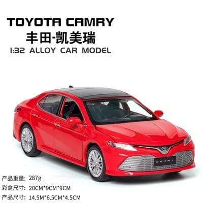 Planet Gates Red New 1:32 Toyota Eighth Generation 8 Camry Simulation Car Model Alloy Car Model Toy Car Decoration Boy Birthday Gift Collection