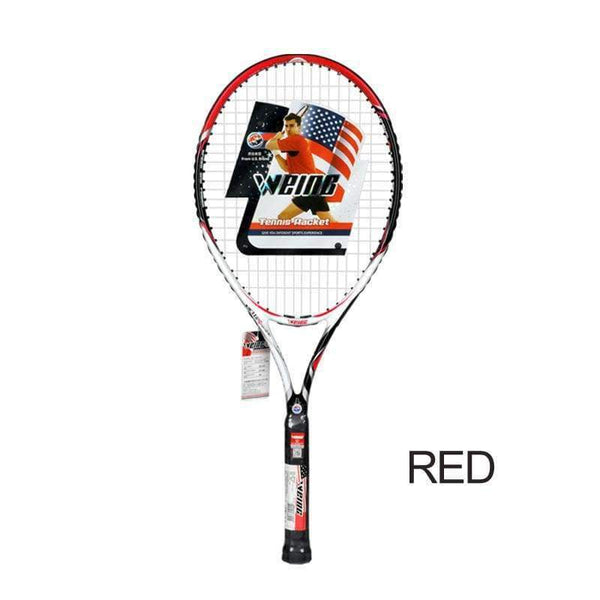 Planet Gates red New Weing WD891  Leisure and Entertainment Training Men and Women Universal Tennis Rackets
